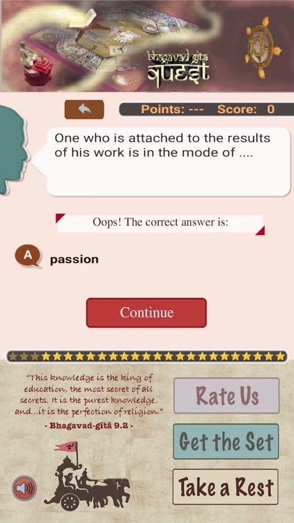 Bhagavad-Gita Quiz App screenshot-6