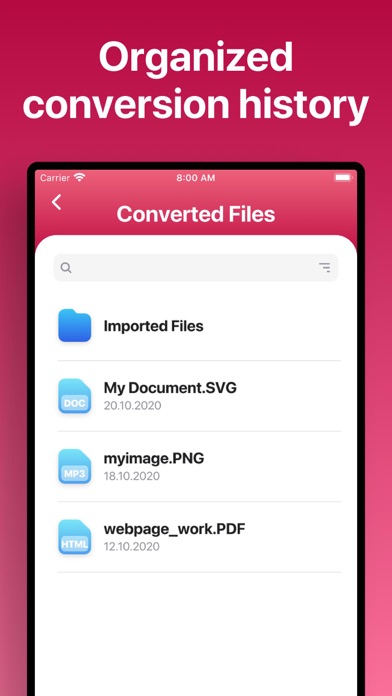 The Image Converter - Convert images to and from formats Screenshot 5