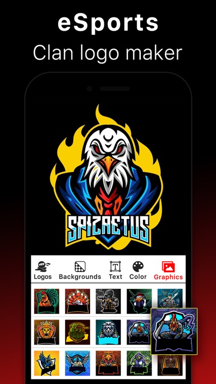 Logo Gaming Clan Esports Maker screenshot-3