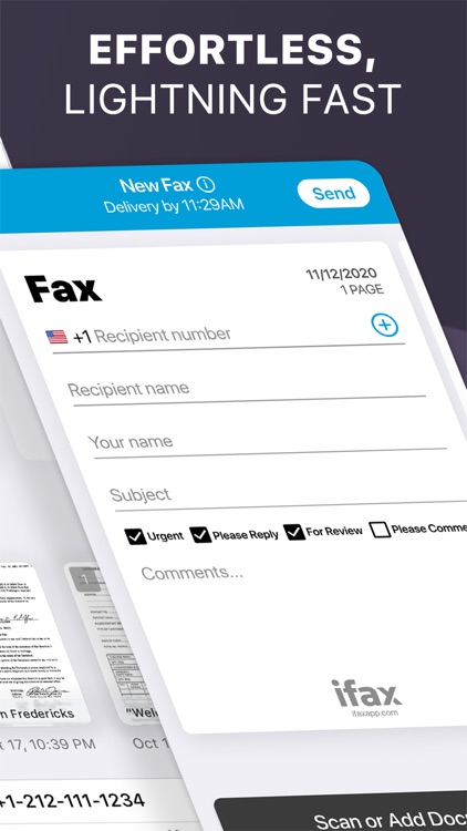 iFax: Fax from iPhone ad free screenshot-7