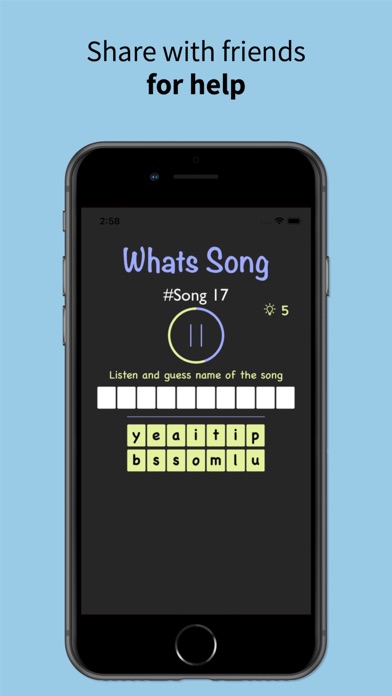 How to cancel & delete Whats Song - wacky music pop trivia from iphone & ipad 3