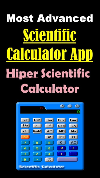 Fancy Scientific Calculator