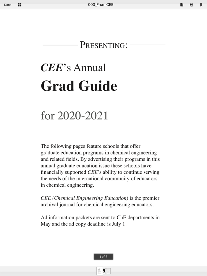 CEE Grad Guide 2020-21