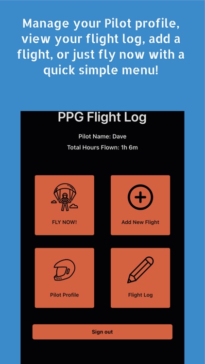 PPG Flight Log