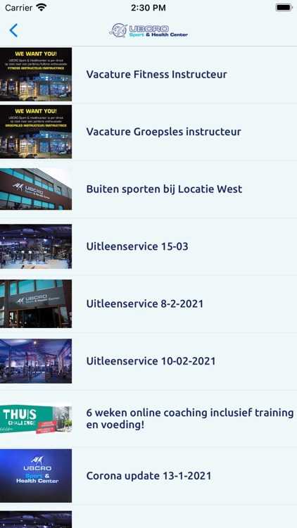 Ubcro Sports & Health Center