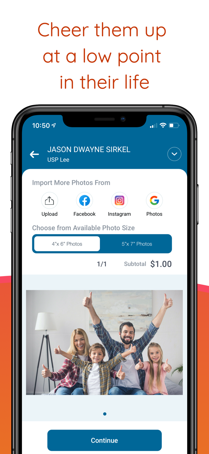 Inmate Photos, send to prison