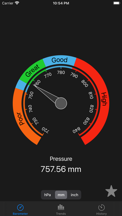 AtmoBarometer Screenshots