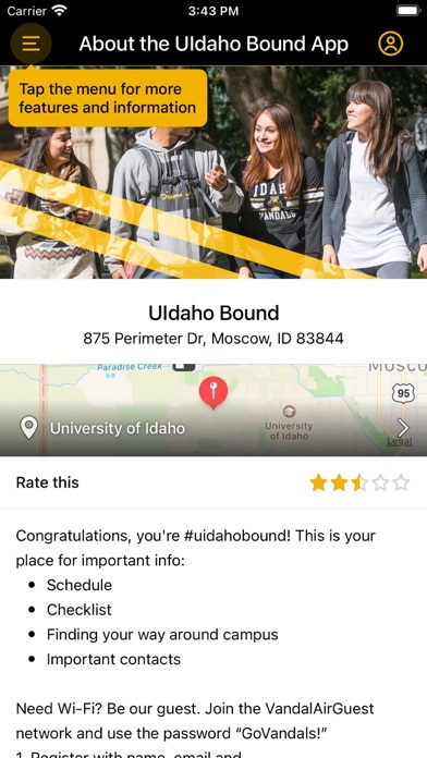 UIdaho Mobile screenshot 3