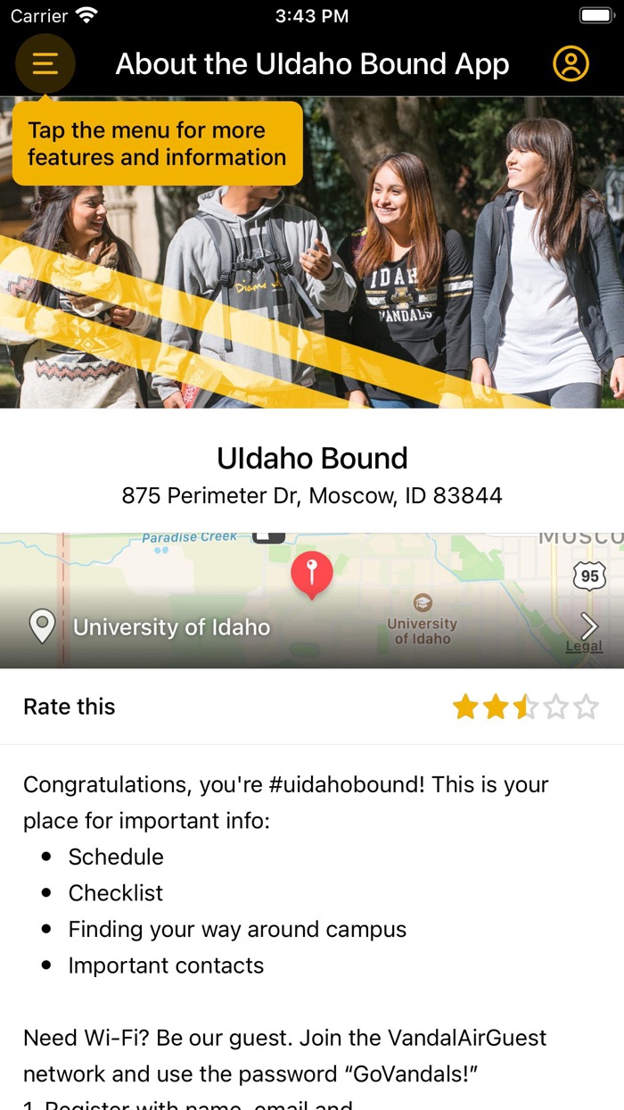 UIdaho Mobile