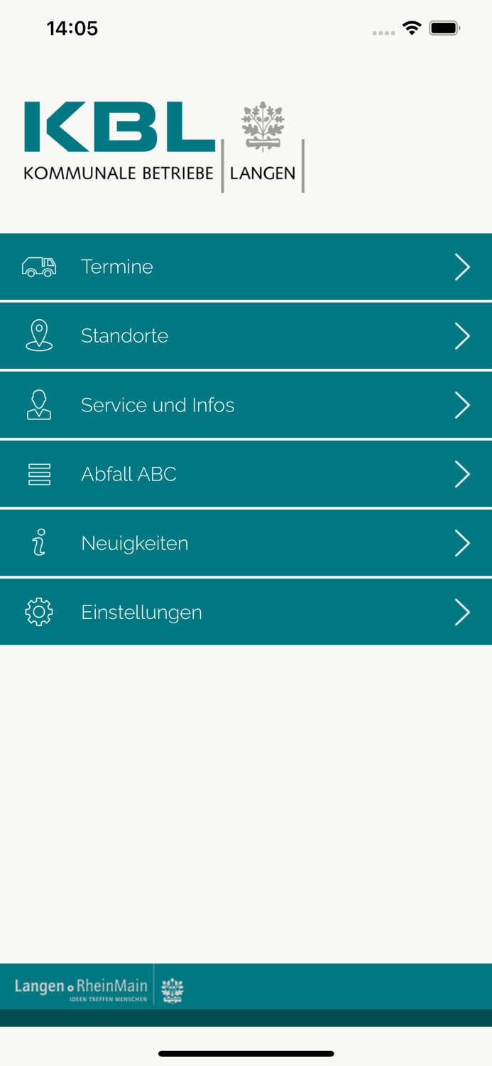 Abfall-App Langen