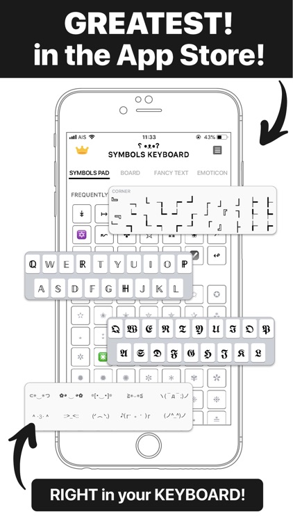 All Symbol Keyboard Fonts Aa screenshot-7