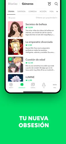 Captura de Pantalla 5 WEBTOON: Tu nueva obsesión iphone
