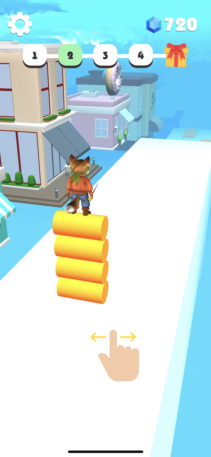 Crash Fox - Skate Runner