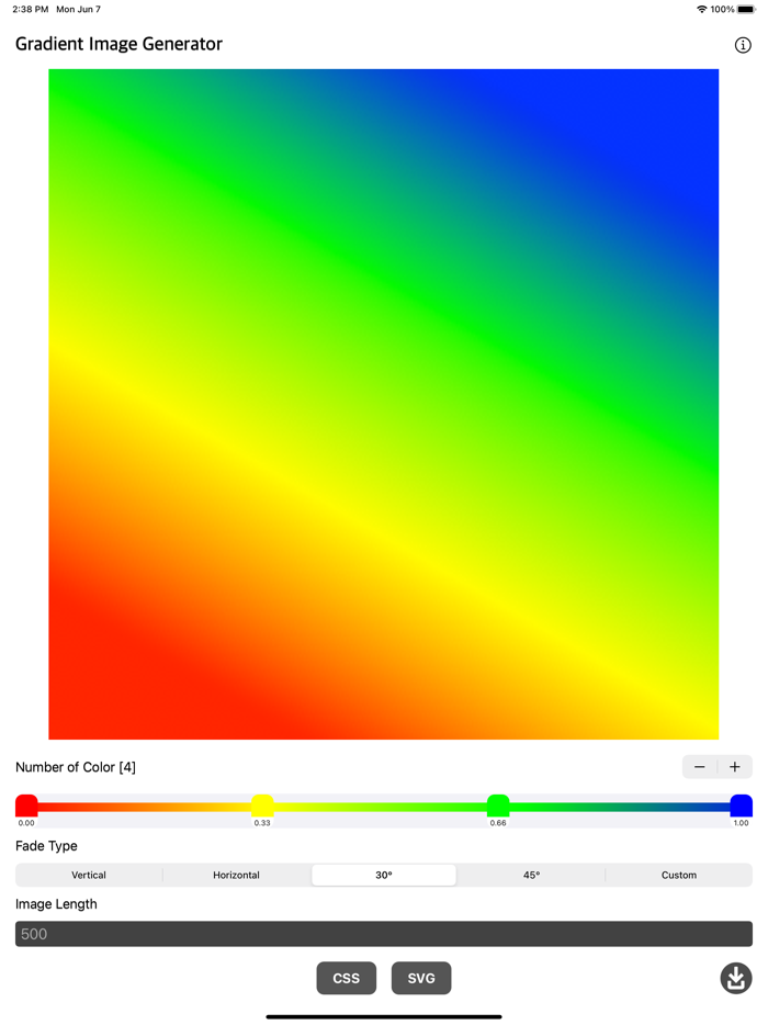 Gradient Image Generator