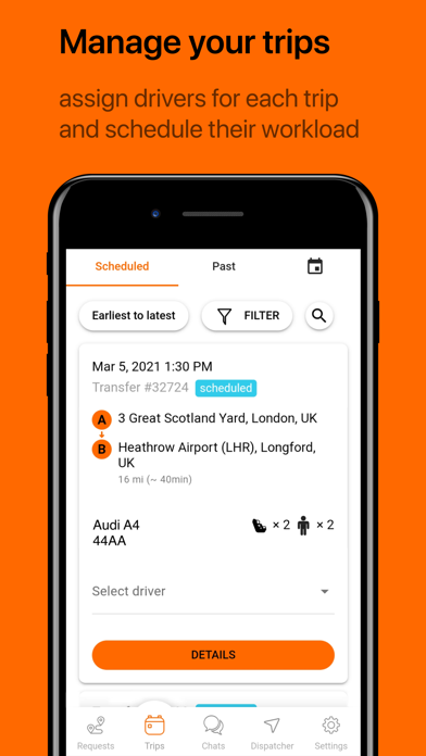 GetTransfer DRIVER screenshot 4