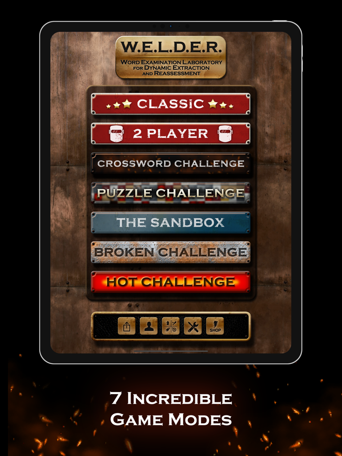 W.E.L.D.E.R. - word game