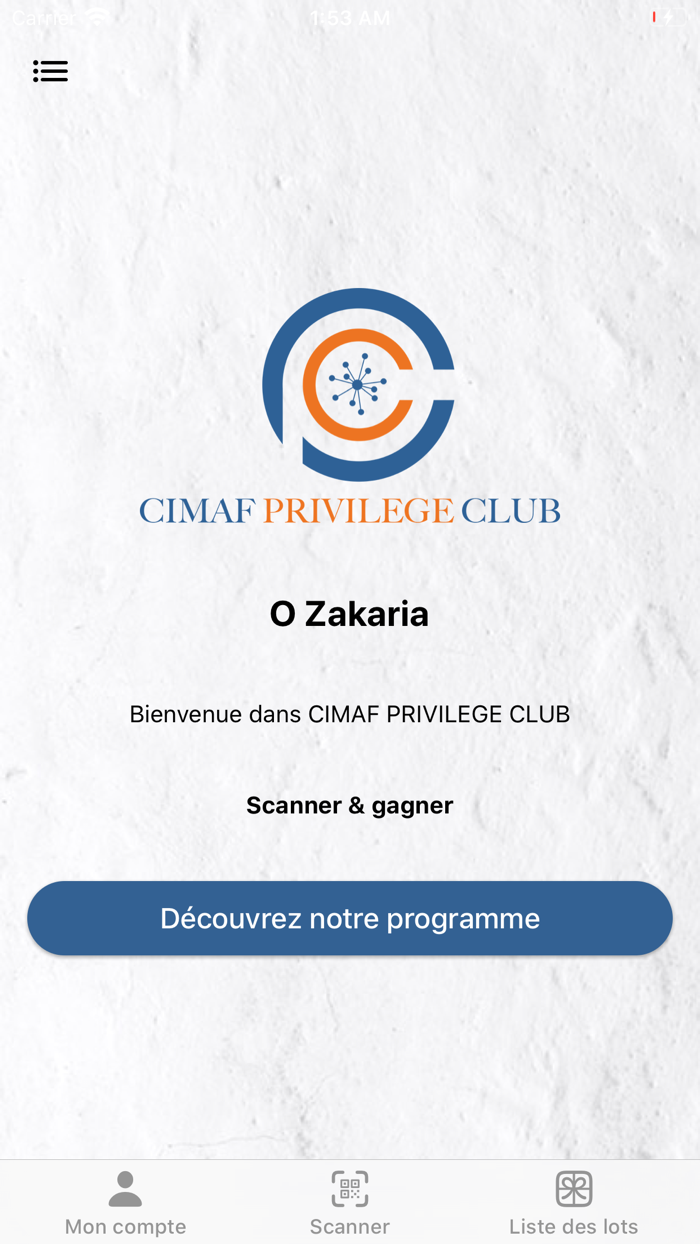 Cimaf Privilège Club