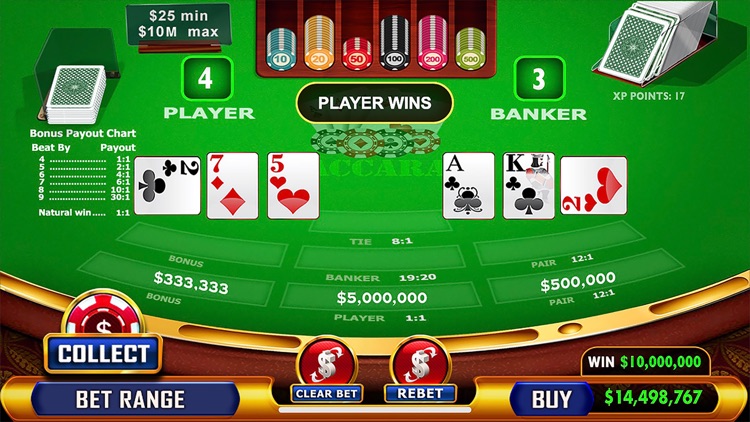 Baccarat - Casino Style screenshot-3