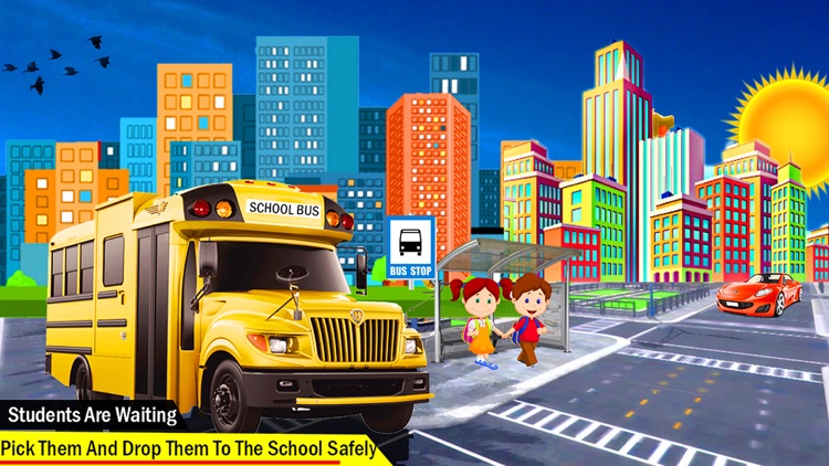 City School Bus Driving Sim 3D