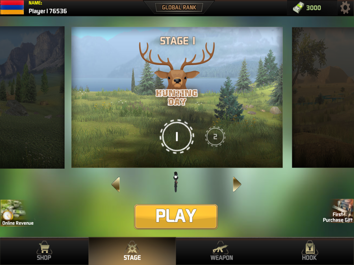 Deer Hunting：hunter shot games