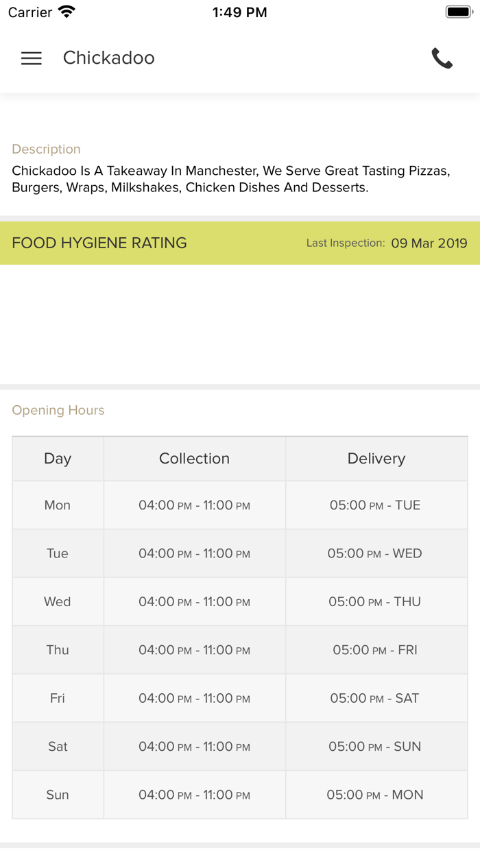 Chickadoo Manchester