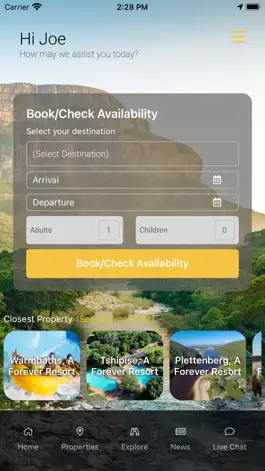 Game screenshot Forever Resorts South Africa hack