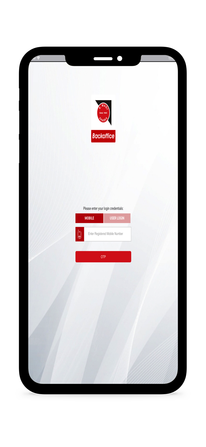 R Wadiwala Backoffice