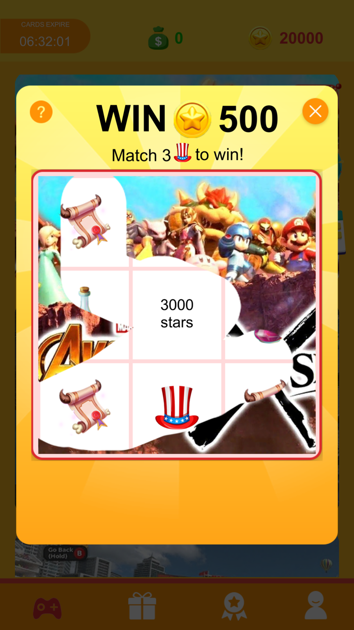 Lucky Winner-Scratching