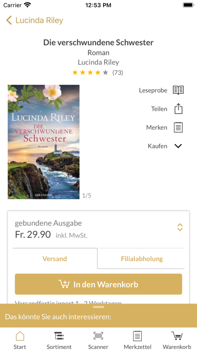 How to cancel & delete Orell Füssli – Mein Buch from iphone & ipad 3