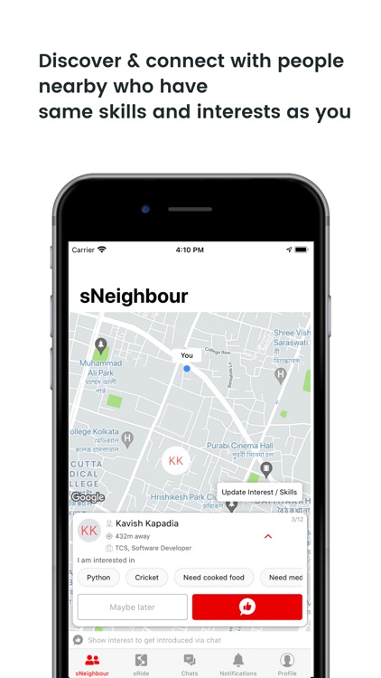 sRide - sNeighbour & Carpool