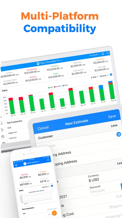 Simple Receipt Maker App- Moon screenshot-9