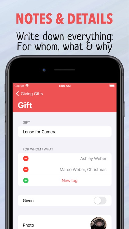 Giving Gifts - Idea Planner screenshot-5