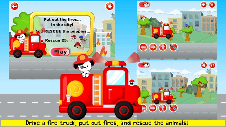 Fireman Game Fire-Truck Games