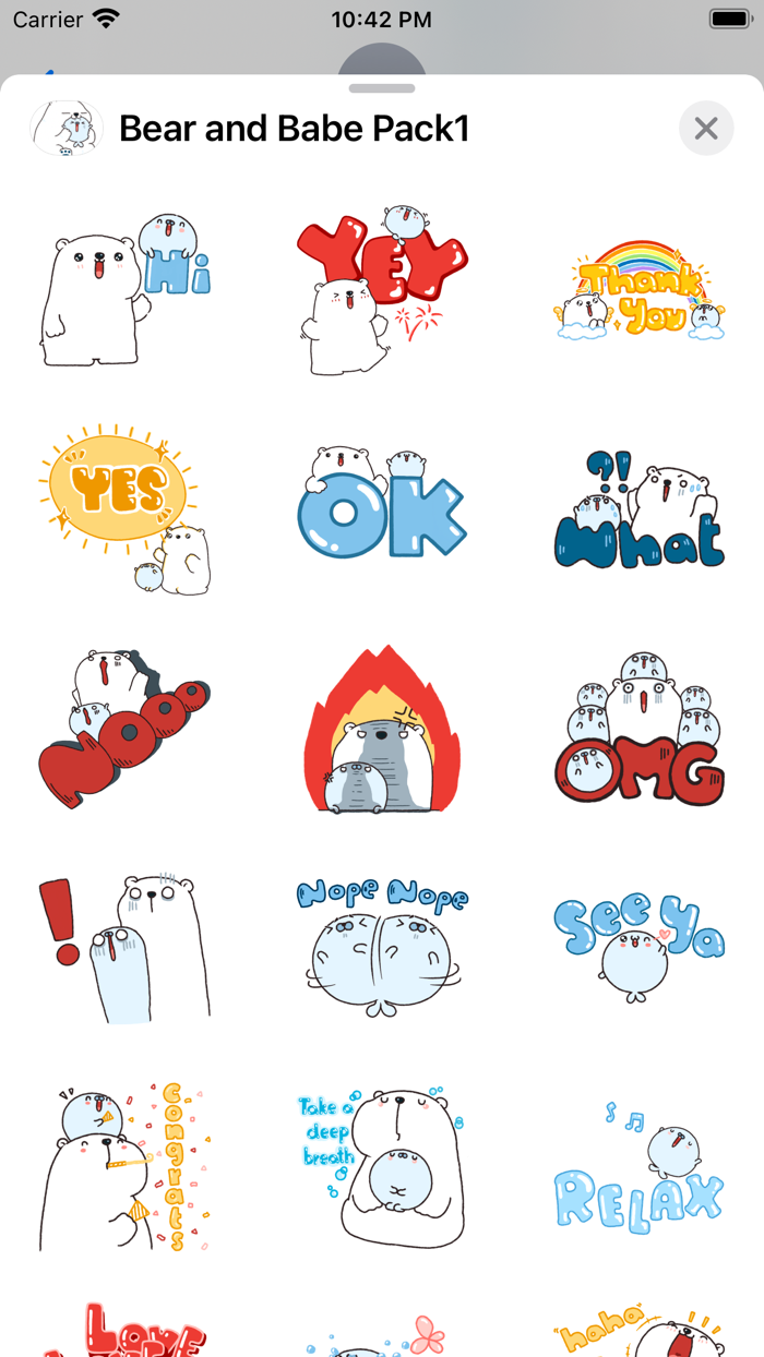 Bear and Babe Pack 1