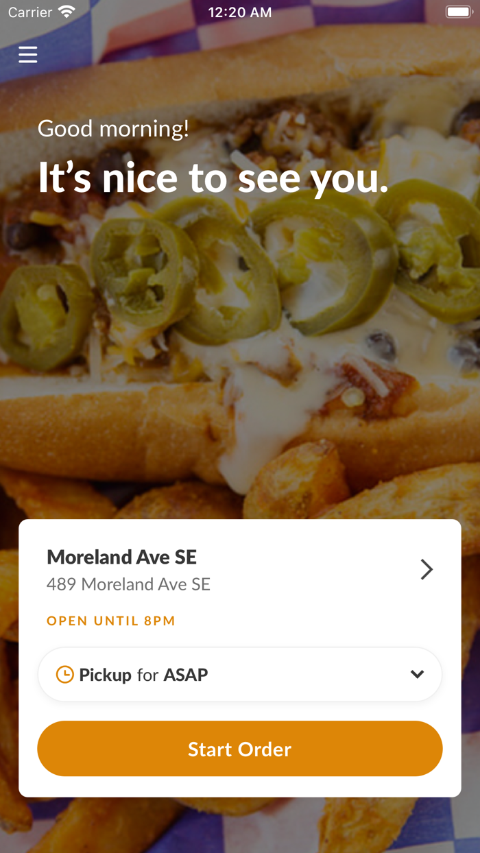 Delias Chicken Sausage Stand