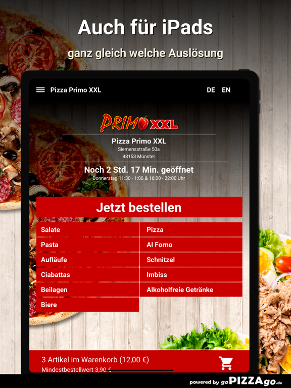 Pizza Primo XXL Münster screenshot 7