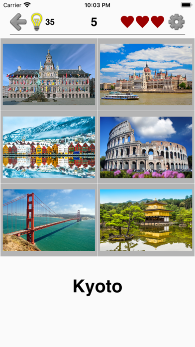 Cities of the World Photo-Quiz screenshot 2