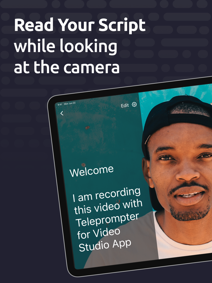 Teleprompter for Video Studio