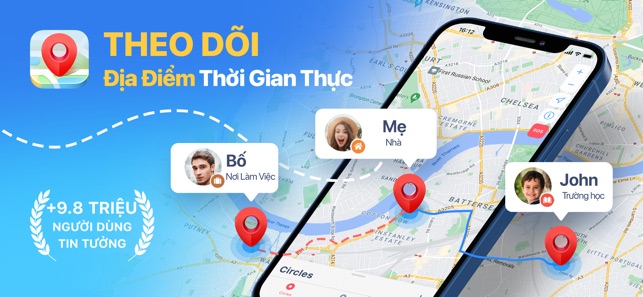 FindMe・định vị theo dõi・GPS