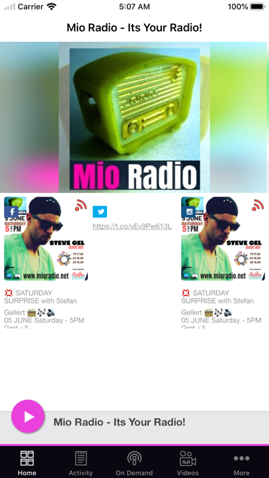 How to cancel & delete Mio Radio - Its Your Radio! from iphone & ipad 1