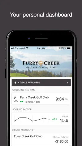 Game screenshot Furry Creek Golf Club apk