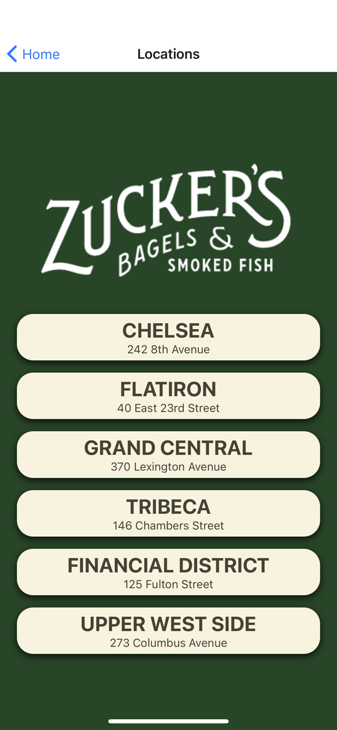 Zuckers Bagels  Smoked Fish