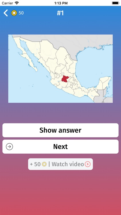 Mexico: States Map Quiz Game screenshot-4