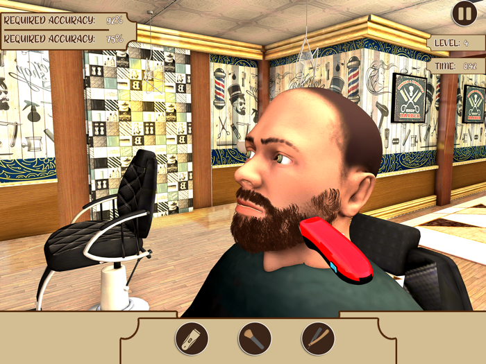Hair Saloon Barber Shop Games