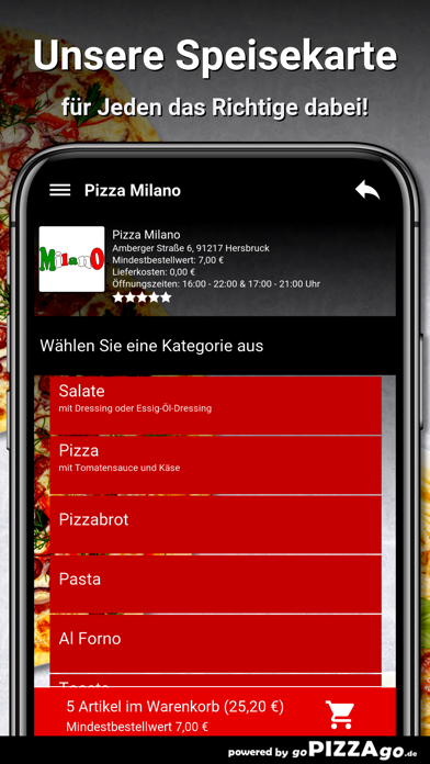 Pizza Milano Hersbruck screenshot 4