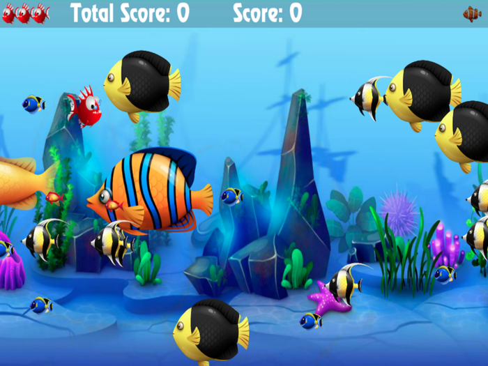 Frenzy Piranha Fish World