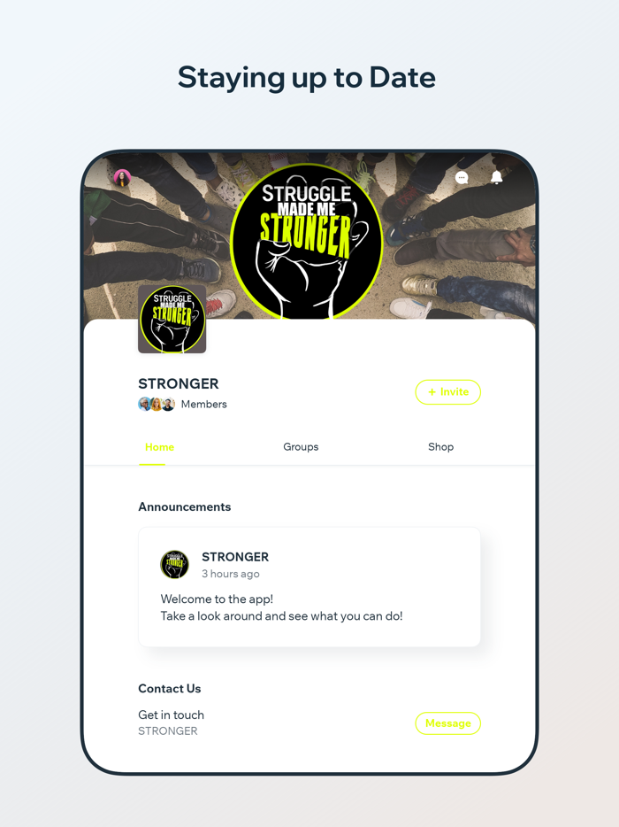 Struggle Made Me Stronger