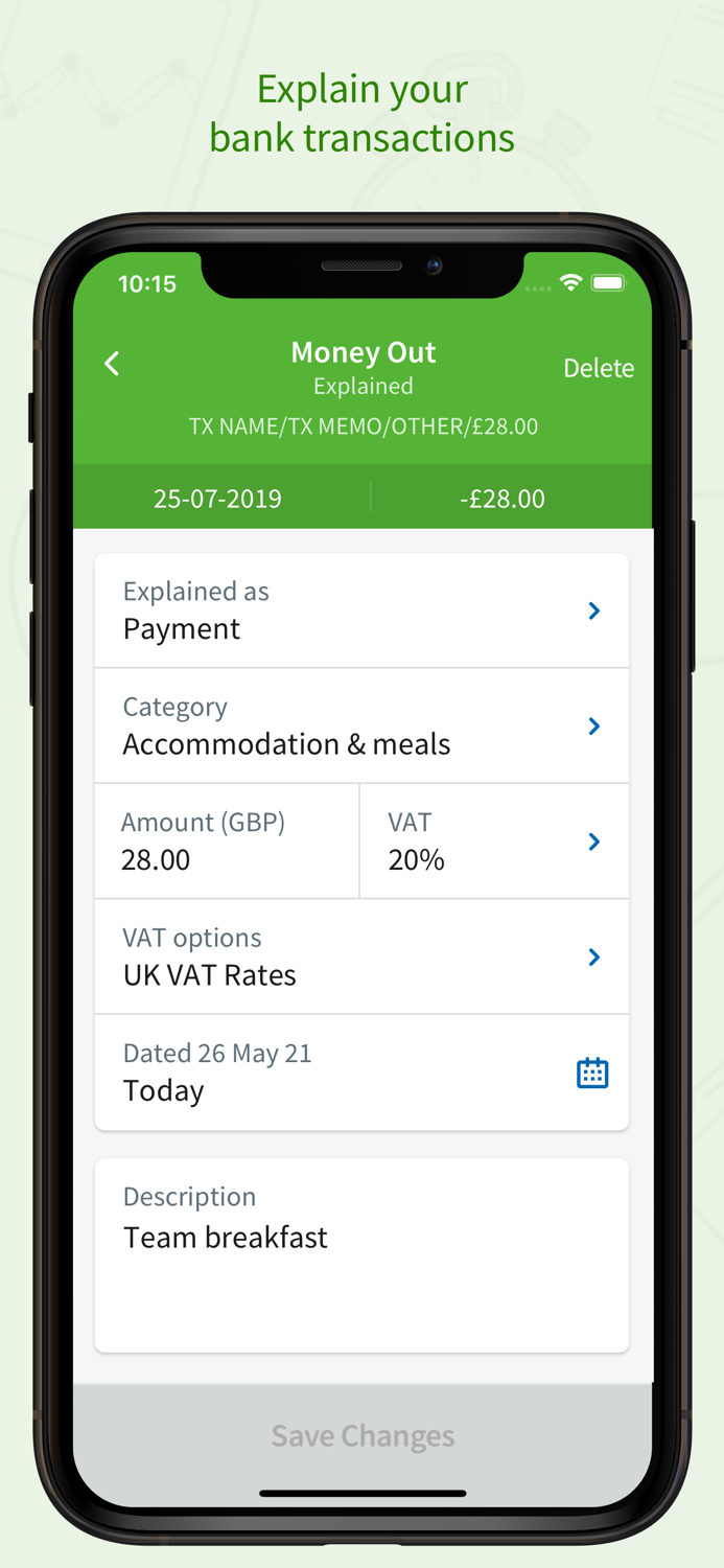 FreeAgent Mobile Accounting