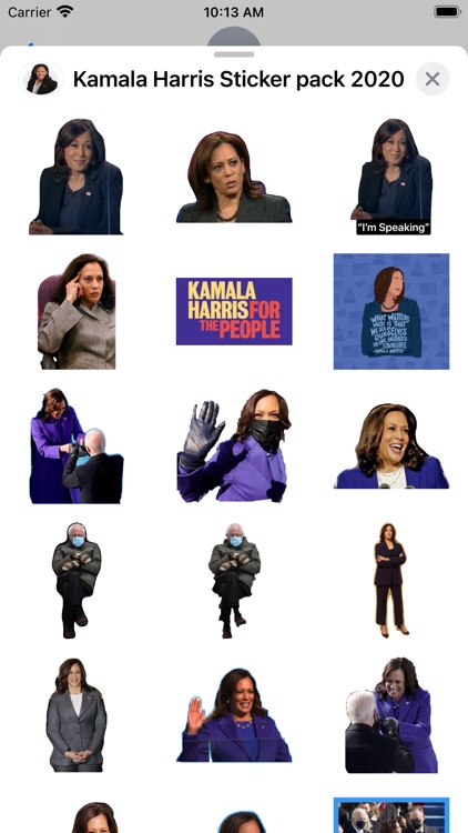 Kamala Harris VP Stickers screenshot-4