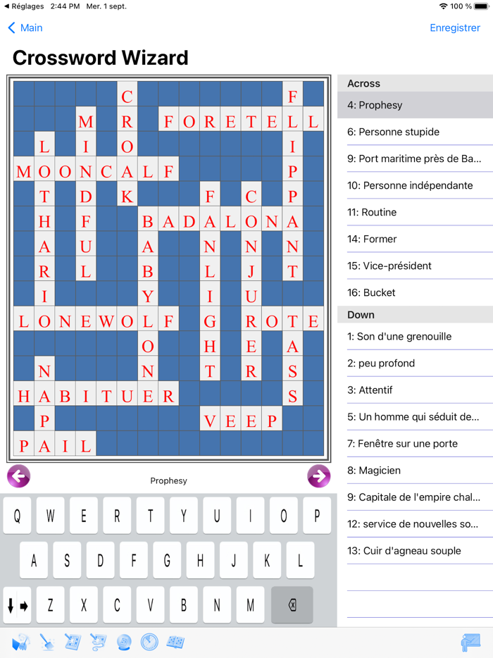 Crossword Wizard iPlayer